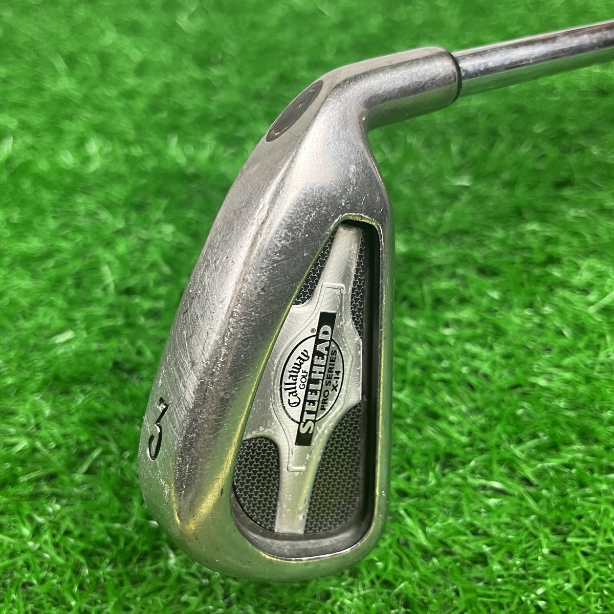 Callaway Steelhead X-14 Pro Series Single 3 Iron Steel Shaft