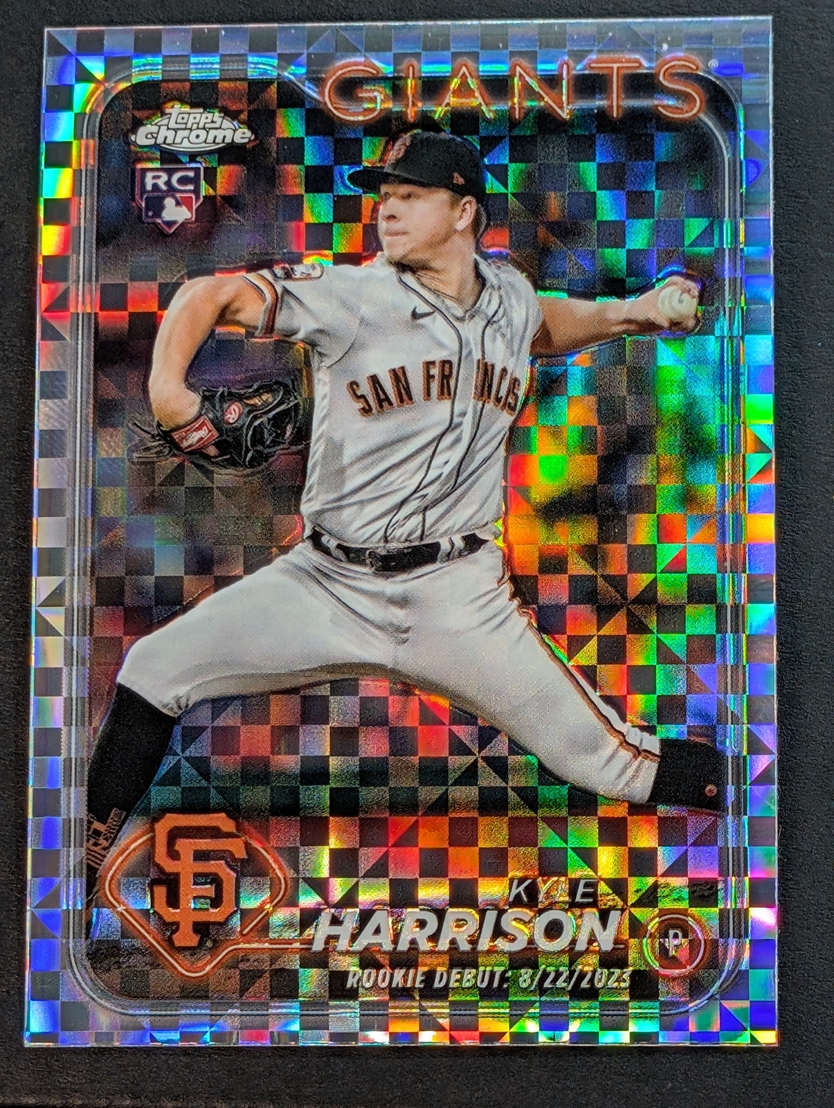 2024 Topps Chrome Update #USC157 Kyle Harrison X-Fractors