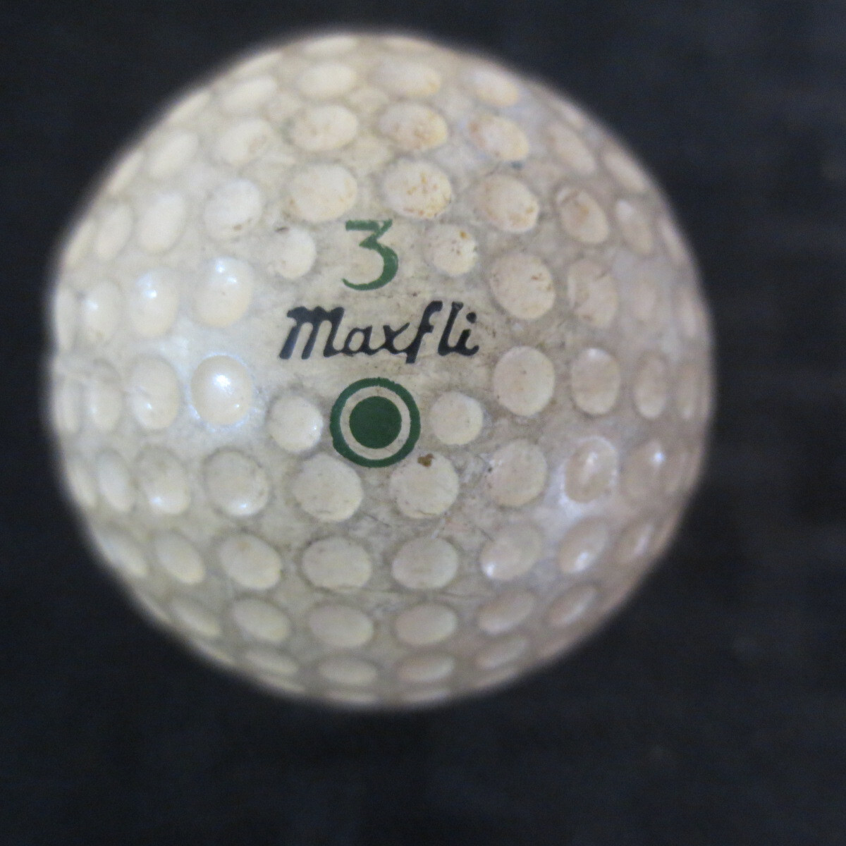 Dunlop 3 Maxfli Green Vintage Golf BallCut | eBay