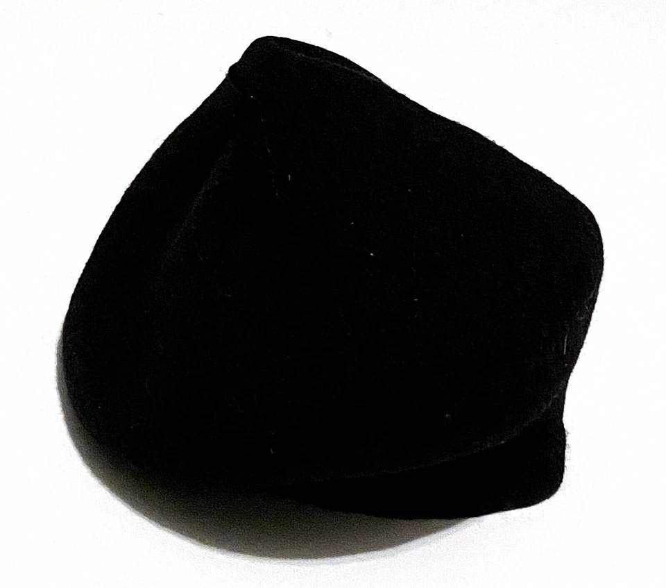 Catimini Niñas Diseñador Lujo Sombrero Boina Gorra Negro Lana Rojo Logo Talla Única Francesa Foto 4 de 4