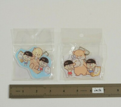 Osomatsu san KARAMATSU * Hakkeijima Sea Paradise Set Acrylic Keychain Japan/o441