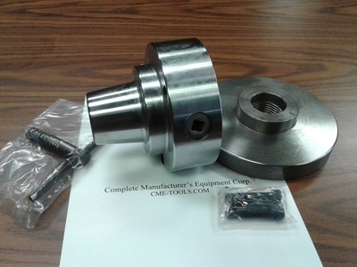 5C  Collet  Chuck with 1-1/2-8 semi-Finished Adapter Plate, Chuck Dia. 5 # 5C...