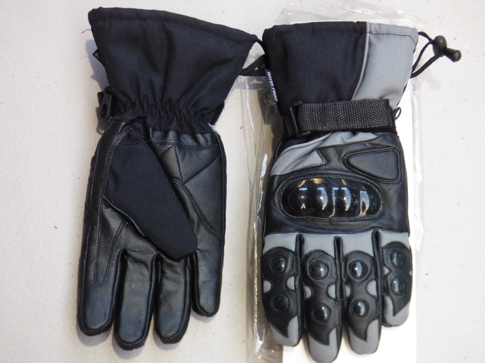 BIKE IT ULTRA WINTER RIDING WATERPROOF GLOVES XXL BLACK NEW OLD STOCK