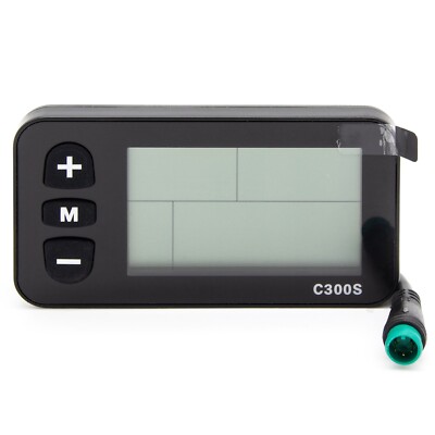LLobe E-Bike LCD Display C300S Metropolitan Joy 2.0 grüner 5-pol Stecker 36V