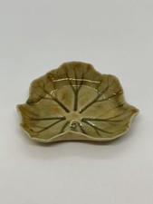 Australian Studio Pottery Christine Audrey Pecket small Leaf Dish 6cm