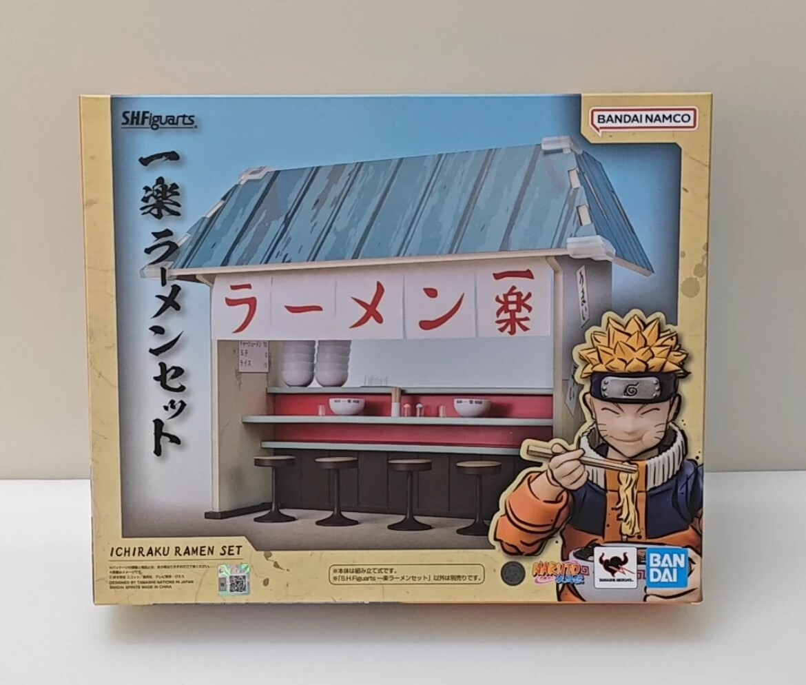 Bandai Naruto Shippuden S.H.Figuarts Ichiraku Ramen Set Action