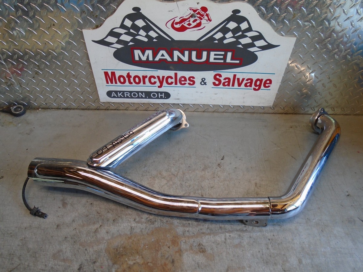 2009 YAMAHA V STAR 950 XVS950 EXHAUST HEAD PIPE 5S7-14610-10-00 | eBay