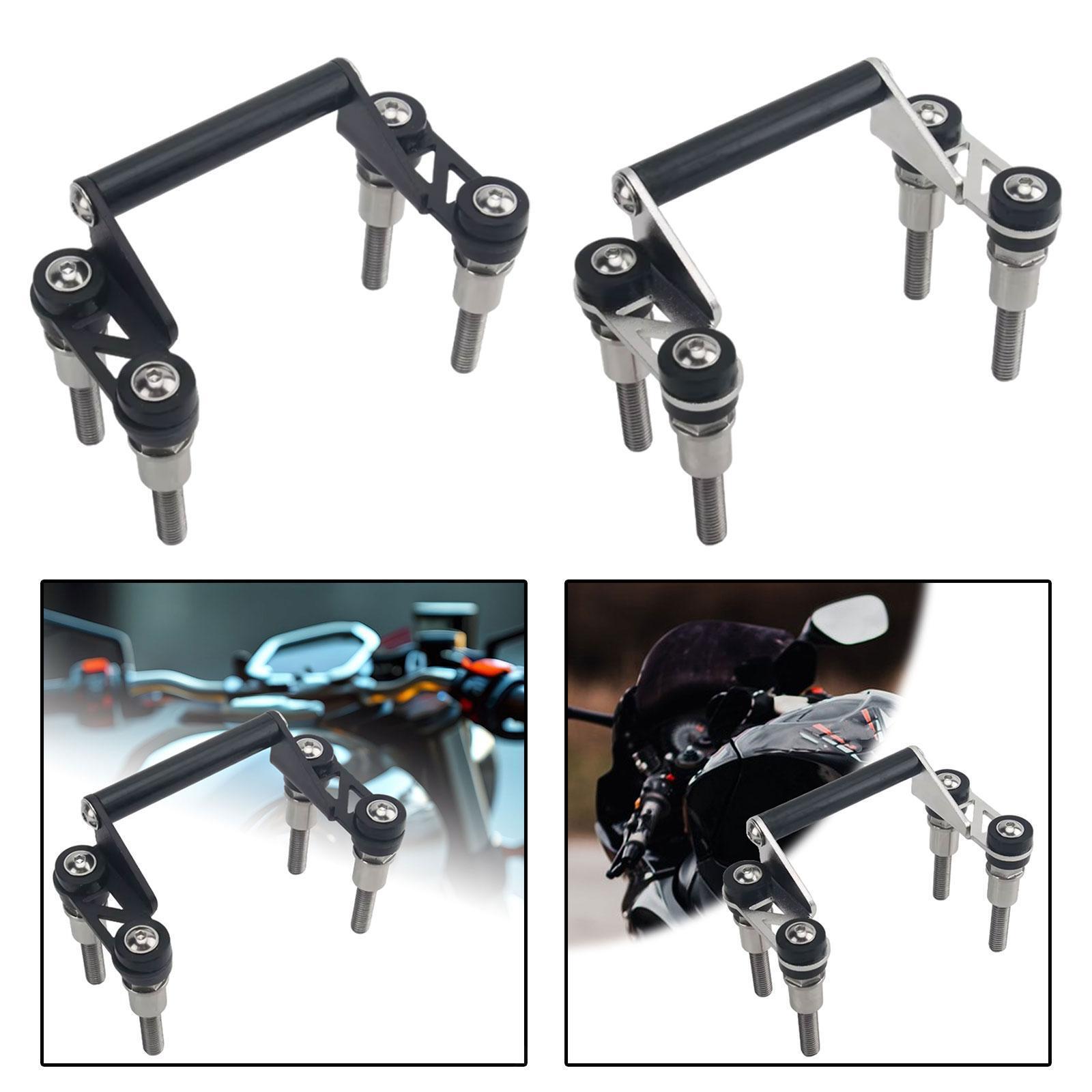 Motorcycle Phone Mount Easy Installation Stable Professional Front Stand