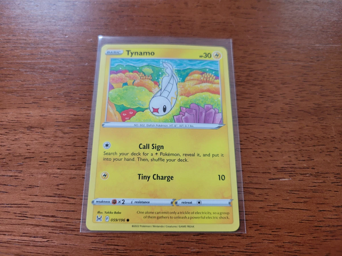 Tynamo Pokémon TCG Cards for sale