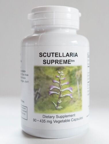 Scutellaria Supreme by Supreme Nutrition. Helps Pain, Candida, Mood, Sleep. - Picture 1 of 3