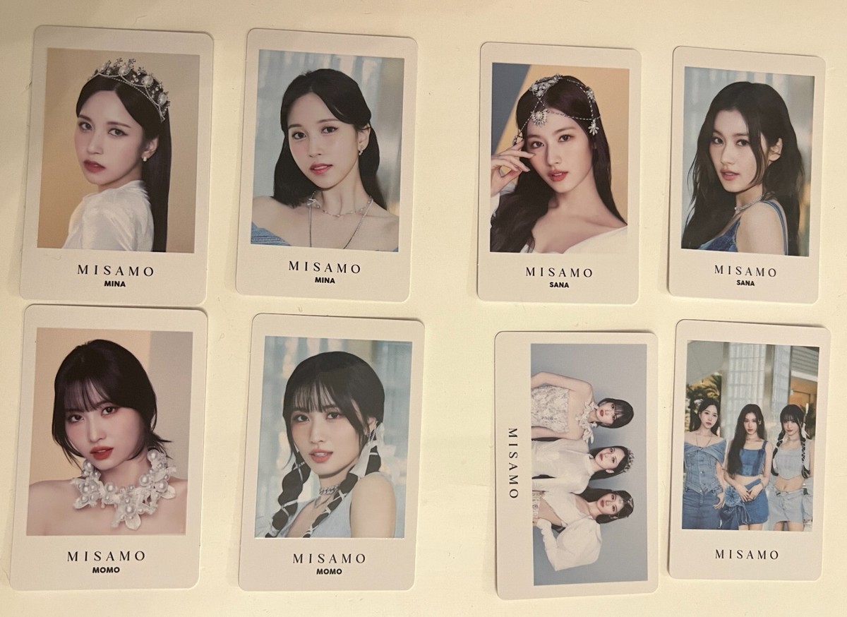 TWICE MISAMO Japan Showcase Masterpiece Japanese Photocard TWICE MISAMO Japan Showcase Masterpiece Japanese Photocard