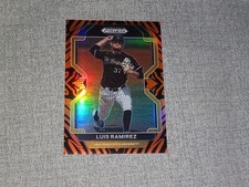 2022 Prizm Draft Picks  Tiger Stripes #PDP199 Luis Ramirez /99 