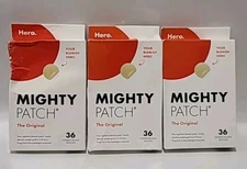 MIGHTY PATCH by Hero Cosmetics 36 COUNT. Authentic. 3 PACK = 108 PATCHES • 11/26