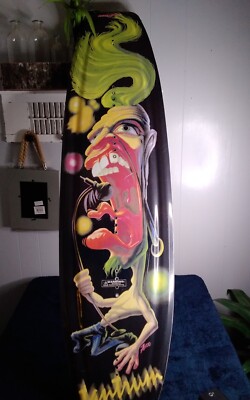 Vintage 2002 Nash Sports Hydroslide Wakeboard ''Tantrum'' USA MADE 56''