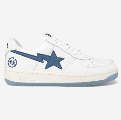 im2ful 2ful bapesta v2 Last Orgy White/Blue Sneakers Size 7 im2ful 2ful bapesta v2 Last Orgy White/Blue Sneakers Size 7