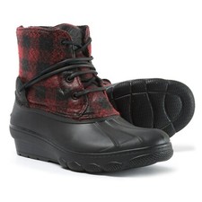 Sperry Top-Sider Saltwater Wedge Tide Women's 5 Waterproof Duck Boots 130 NIB
