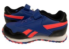 Reebok Kids Royal Classic Jogger 3.0 Sneakers Vector Blue Orange Size 10 NEW