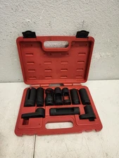 10pc Oxygen Sensor and Diesel Injection Socket Set Automotive Shop Tools 