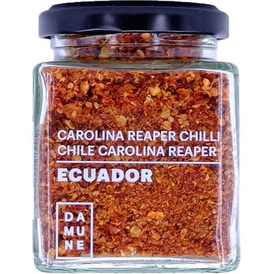 Carolina Reaper Flocken  60g  Schärfste Chili der Welt