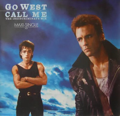Go West Call Me Vinyl Single 12inch Chrysalis Records