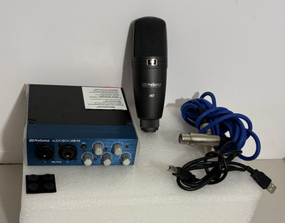 PreSonus AudioBox USB 96 Studio Artists Edition. Mic, Cords NICE