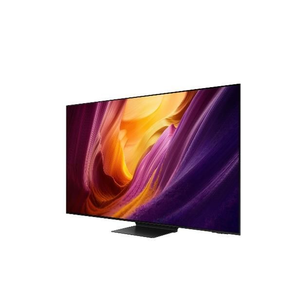 Samsung Oled Ai Tv 77" Qe77s95hftxzt 4K, Processore Nq4 Ai Gen3, 4K Ai Upscaling Pro, Glare Free, Oled Hdr Pro, Motion Xcelerator 165Hz, Dolby Atmos & Ots+, Infinity One Design, Vision Ai Smart Tv, 2026 - Immagine 2
