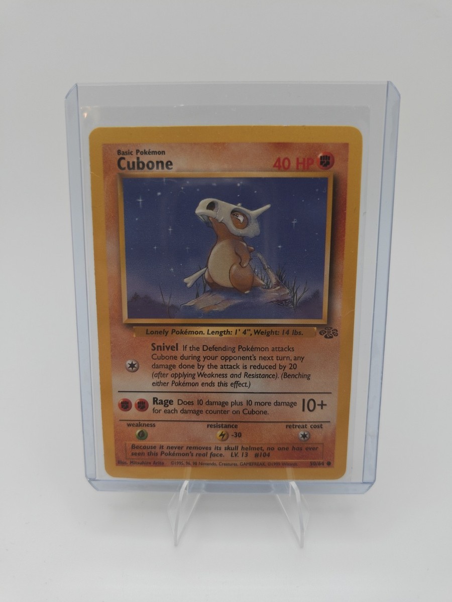 Cubone 50/64 - Jungle - Common - Pokemon - | eBay