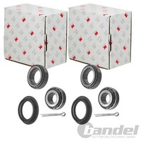 2X NK RADLAGER-SATZ Hinten Passend FÜR Opel Corsa Tigra Links+Rechts