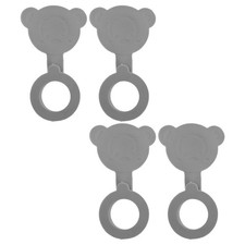 4 Pcs Silicone Bathroom Drain Cover Universal Bathtub Stopper For Kids Bathtub