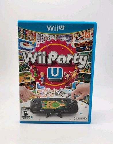 Wii Party U (Nintendo Wii U, 2013) CIB Complete W/ Manual & Inserts [Tested]