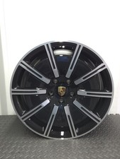  1 GENUINE PORSCHE TAYCAN ALLOY WHEEL 11J, DIAMOND CUT 9J1601025F UNDAMAGED 2021