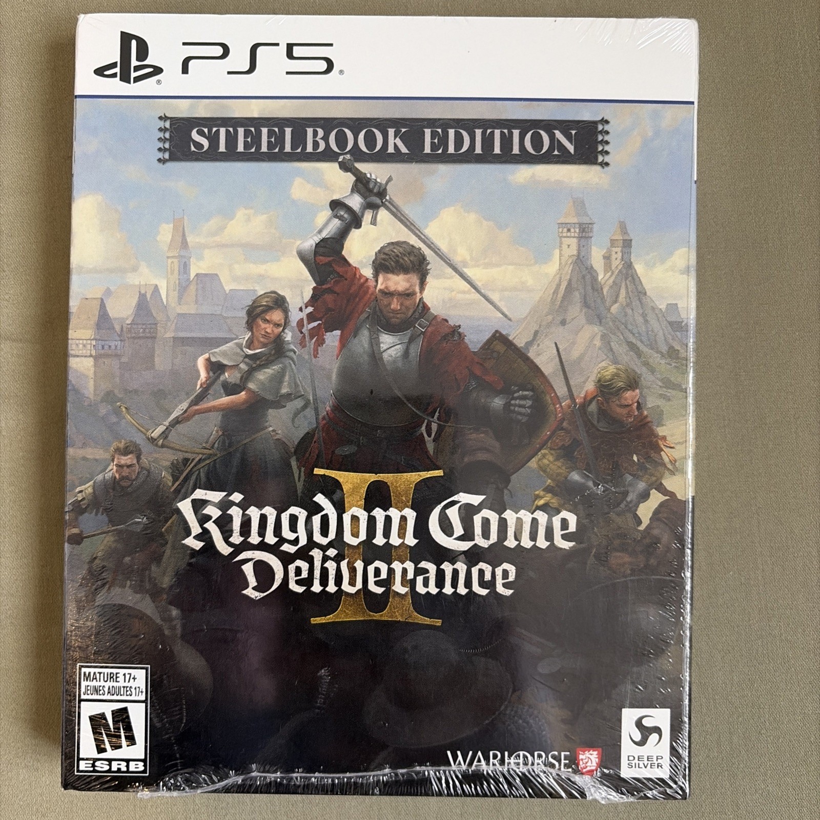 Kingdom Come Deliverance 2 Steelbook Edition PS5 PlayStation 5 NEW Sealed