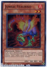 HA03-EN041 Jurrac Stauriko Super Rare 1st Edition Mint YuGiOh Card