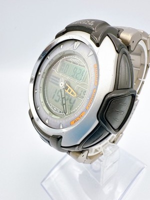 Casio PRO TREK PROTREK PRG-60 PRG-60J Moon Baro Watch Titanium 