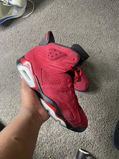 Size 10.5 - Nike Air Jordan 6 Retro Toro Bravo Red Suede CT8529-600