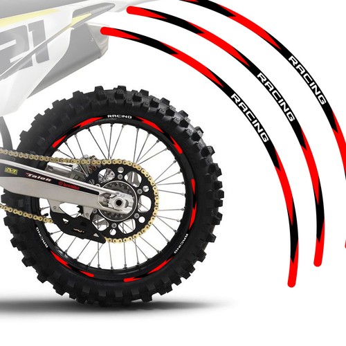21 18 inch Rim Sticker For Honda XR250R XR400R XR650L XR650R CRF230F CRF250F - Picture 11 of 15