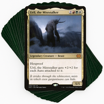 mtg samurai deck commander Eriette of the Charmed Apple main image 0