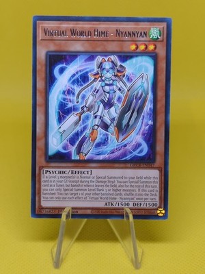 Yugioh - Virtual World Hime - Nyannyan (GRCR-EN047) - Rare 1st Edition