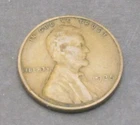 1935 P Lincoln Wheat Penny Cent No Mint Mark - Circulated Philadelphia Mint