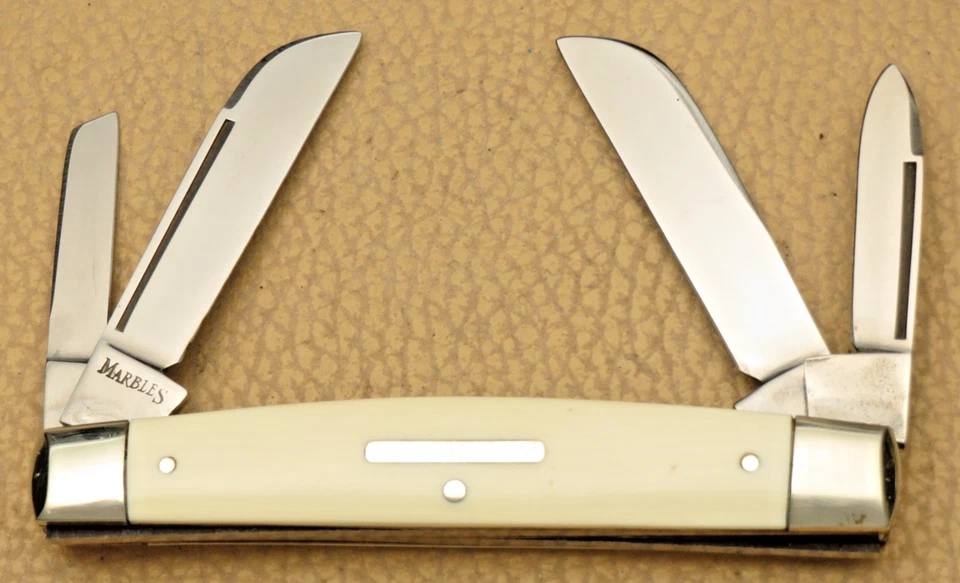 1990's MARBLES por Olbertz Solingen Alemanha - Faca para Congresso - Alças brancas - Imagem 2 de 4