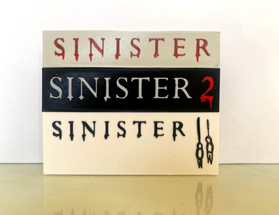 Sinister Logo Horror Mystery 2 Ellison Crime Writer Gruesome Murders Eerie