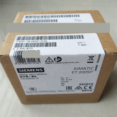 1PC NEW SIEMENS IN BOX 6ES7 136-6BA01-0CA0 Digital input module FAST SHIP