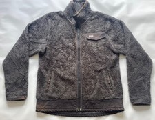 Helly Hansen Heavy Pile Fluffy Fleece Jacket – Dark Brown – Size L Men’s
