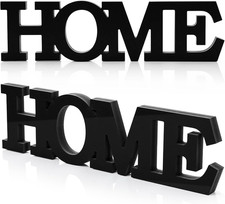 Home Letter Table Sign Standing Letter Table Sign Rustic Wooden Decor for Living