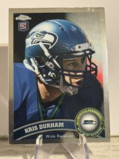 2011 Topps Chrome Rookie Card #89 Kris Durham Seattle Seahawks. rookie card picture