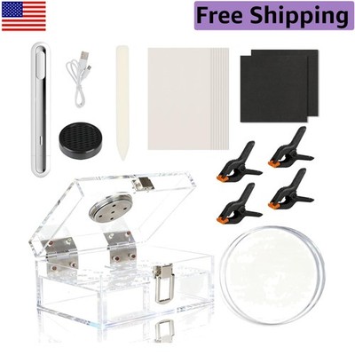 Complete Sports Card Repair Kit with Heat Pen & Humidifier - 12 Tools Included