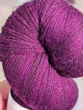 Merino 100 Superwash Wool Lace Weight Yarn 2 ply Tanzanite 902yds 100 grams