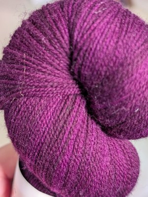 Merino 100% Superwash Wool Lace Weight Yarn 2 ply Tanzanite 902yds 100 grams
