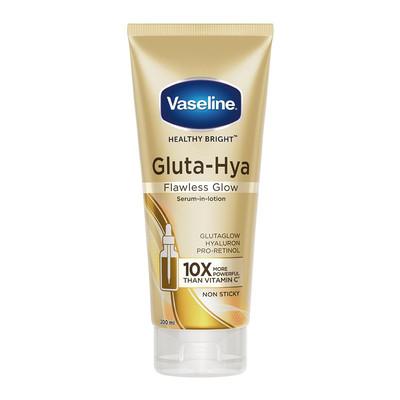 Vaseline Gluta Hya Flawless Glow Serum In Lotion 200ml Skin Moisturizer 6.76oz