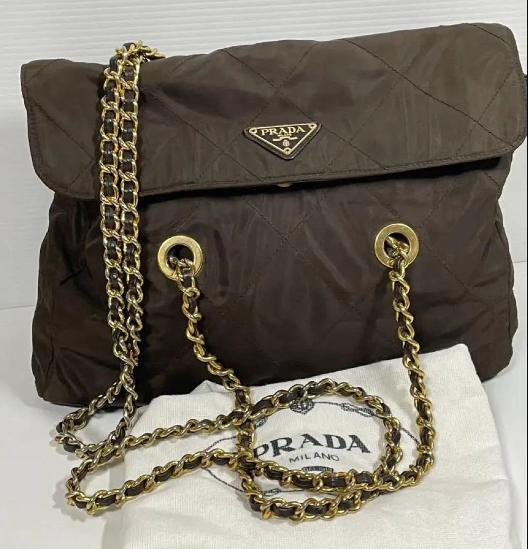 PRADA Shoulder Bag Quilted Bags & Handbags for Women for sale | eBay